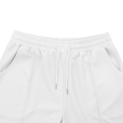 Men's Waffle Texture Lounge Set - 2025 Spring Summer Casual Two-Piece Outfit | CY20