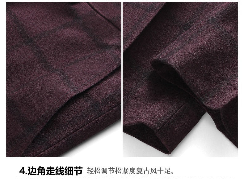 Completo da uomo di qualità premium, 3 pezzi, monopetto, blazer, gilet e pantaloni, casual, da festa e da lavoro, due bottoni, vestibilità elegante | TZ94 