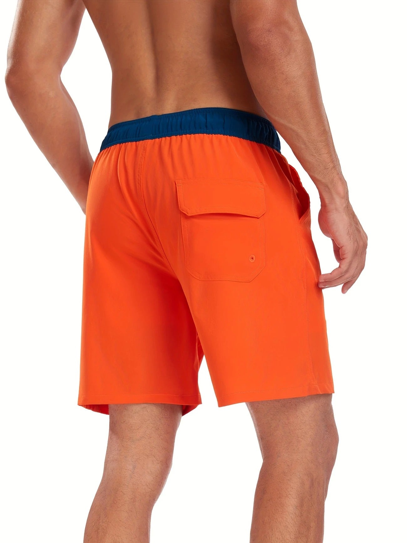Men’s Quick-Dry Summer Beach Shorts Milk Silk Lined Swim Trunks for Men | 265SCTK