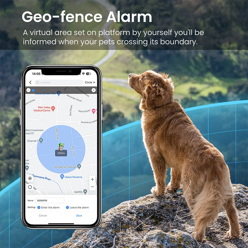 Localizzatore per animali domestici wireless di alta qualità, collare per animali domestici, localizzatore GPS Mini per animali domestici | S26L 