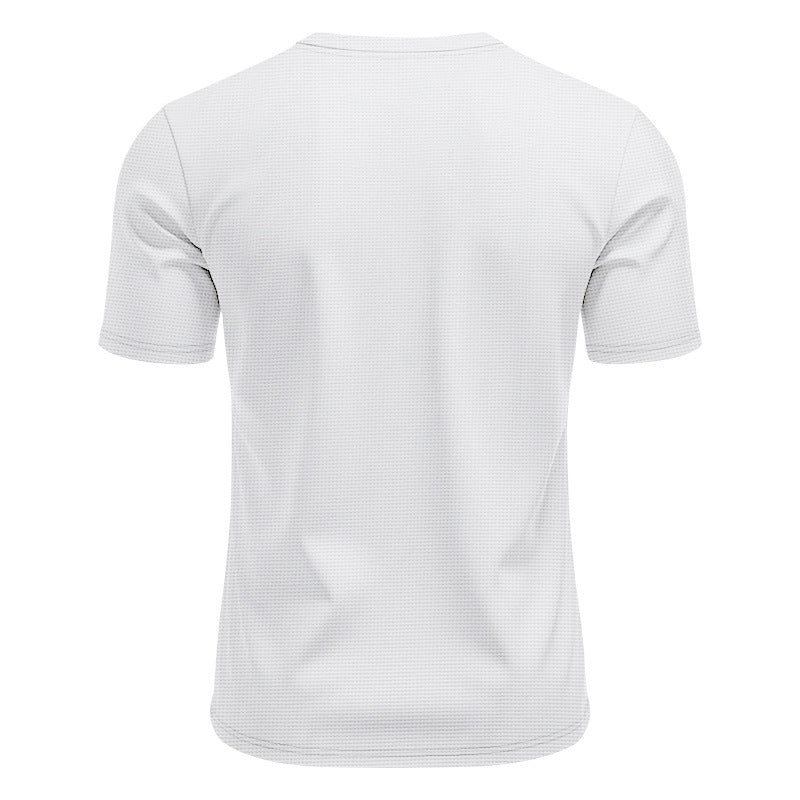 Men's Waffle Texture Lounge Set - 2025 Spring Summer Casual Two-Piece Outfit | CY20