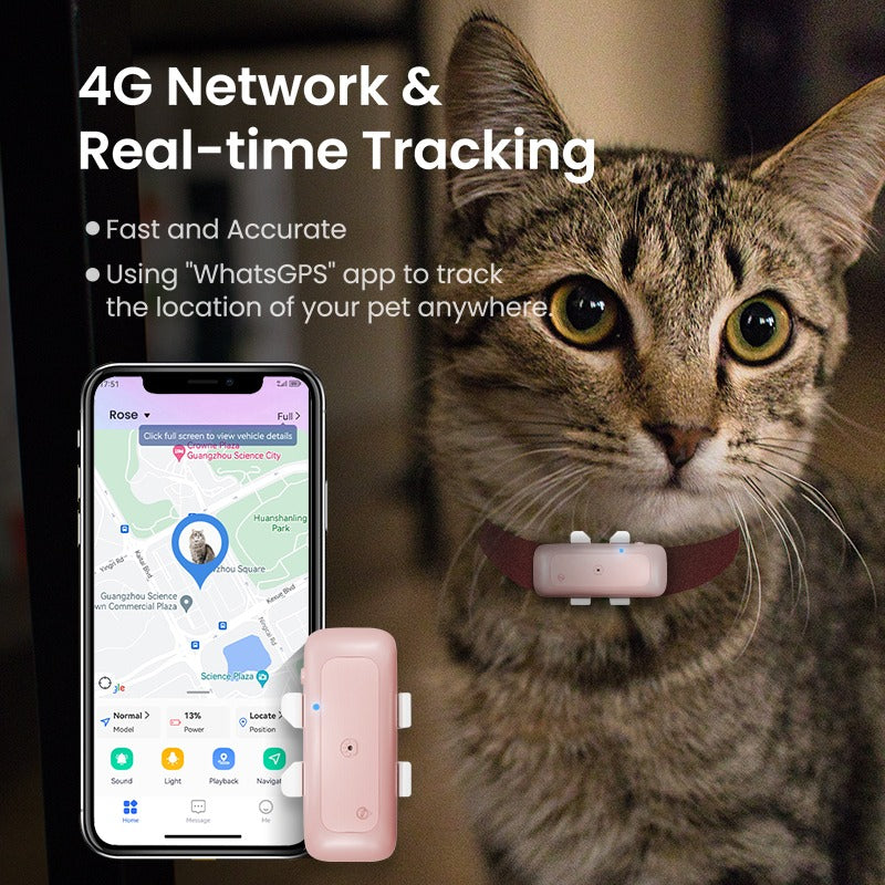 Localizzatore per animali domestici wireless di alta qualità, collare per animali domestici, localizzatore GPS Mini per animali domestici | S26L 