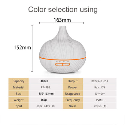 Smart Air Humidifier & Home Diffuser Stylish Aroma Mist for Comfortable Living | yx025