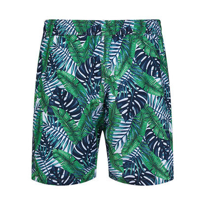 Men's 3D Digital Printing Pocket Shorts Buckle Lapel Summer Shorts | STK