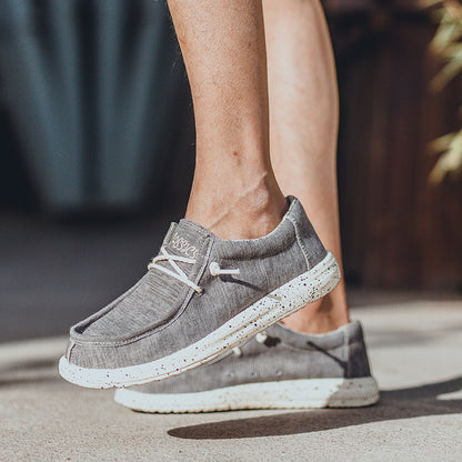 Men's Casual Canvas Shoes – DUDE Style, Slip-Resistant Sneakers for Everyday Wear | 8802