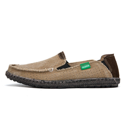 Men’s Plus Size Mesh Sneakers – Lightweight, Slip-On Outdoor Casual Shoes | 8808