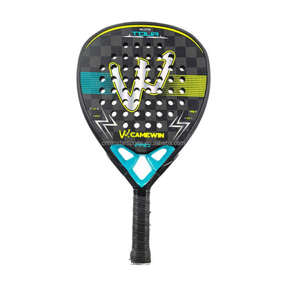 Raquettes de tennis avancées en fibre de carbone de haute qualité en forme de diamant 