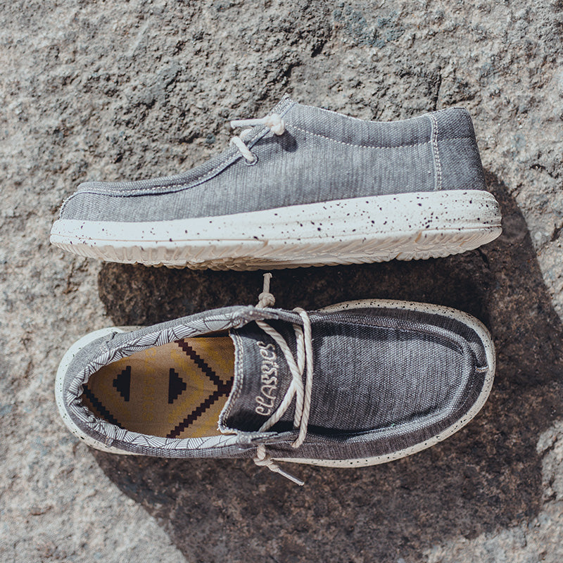 Men's Casual Canvas Shoes – DUDE Style, Slip-Resistant Sneakers for Everyday Wear | 8802