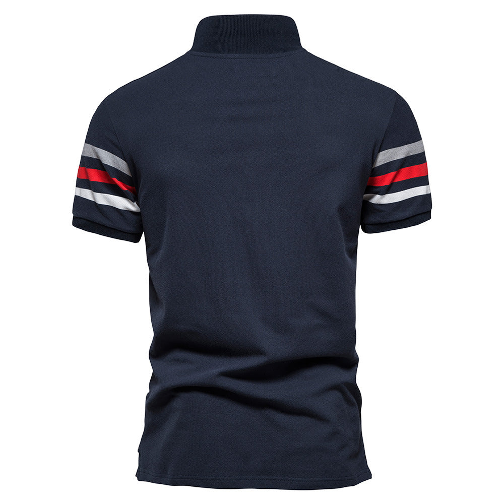 Men's High Quality Cotton Embroidered Summer Polo T Shirt | PS607