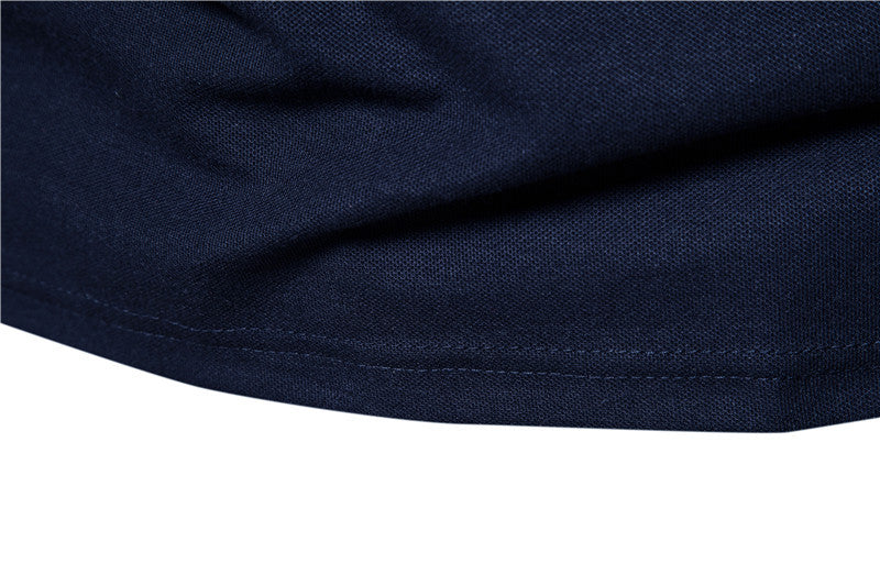 Polo T-shirt slim fit di alta qualità a maniche corte, tinta unita, casual da uomo | PL05 