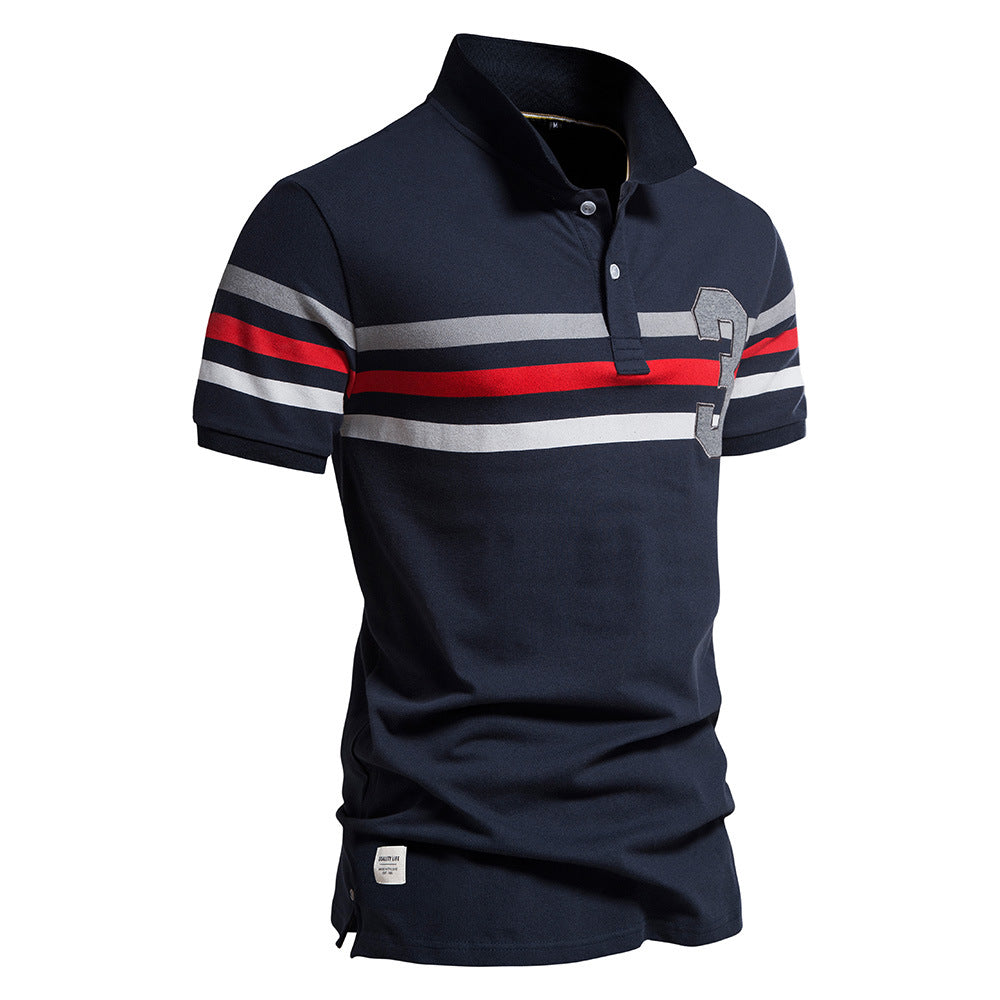 Men's High Quality Cotton Embroidered Summer Polo T Shirt | PS607