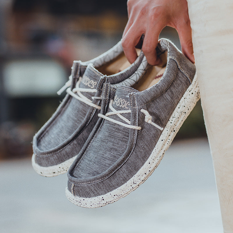 Men's Casual Canvas Shoes – DUDE Style, Slip-Resistant Sneakers for Everyday Wear | 8802