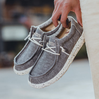Men's Casual Canvas Shoes – DUDE Style, Slip-Resistant Sneakers for Everyday Wear | 8802