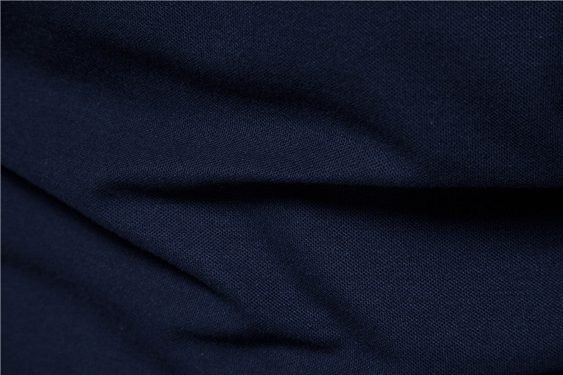 Polo T-shirt slim fit di alta qualità a maniche corte, tinta unita, casual da uomo | PL05 