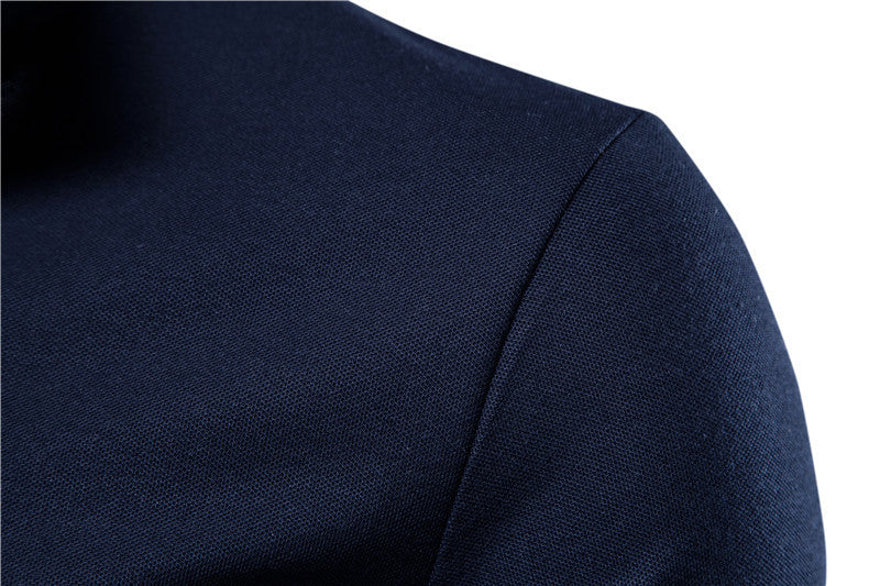 Polo T-shirt slim fit di alta qualità a maniche corte, tinta unita, casual da uomo | PL05 