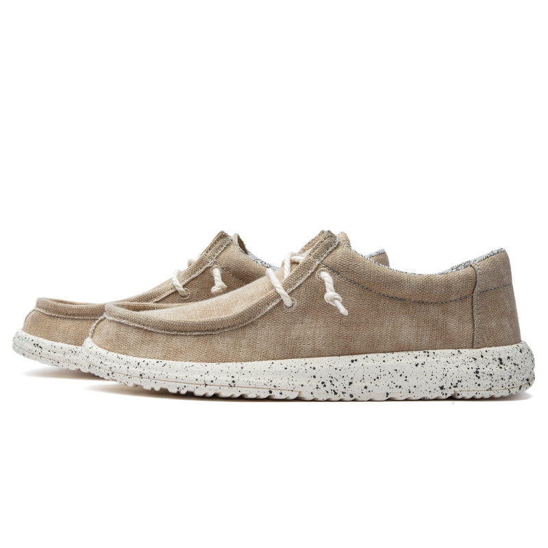 Men's Casual Canvas Shoes – DUDE Style, Slip-Resistant Sneakers for Everyday Wear | 8802