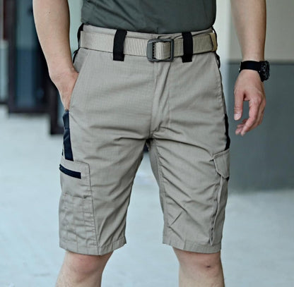 Men's Cargo Workwear Shorts With Multi-pocket For Outdoor Running Training Hiking Shorts Waterproof Tactical Pants | RSP01