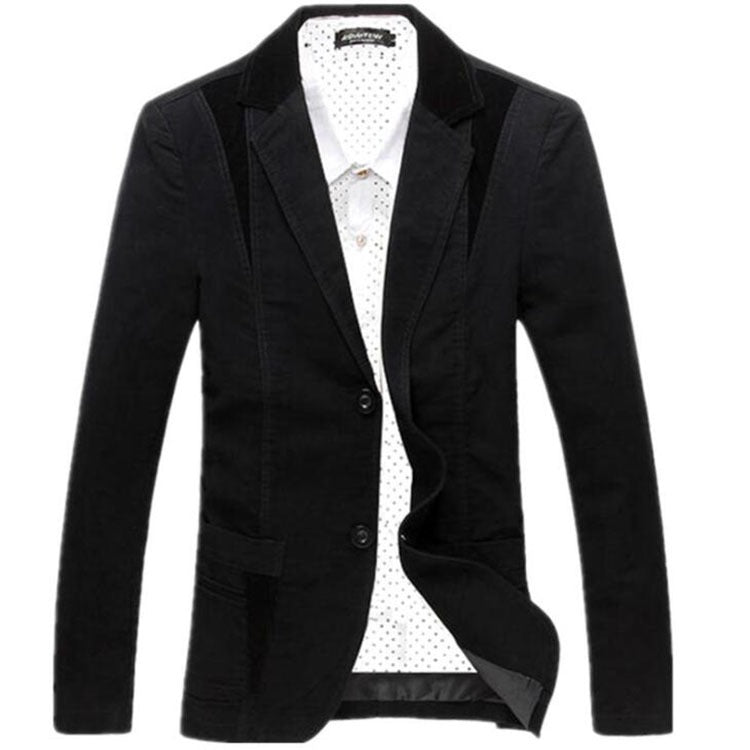 Blazer décontracté pour homme, manteau surdimensionné, mode, manches longues, coupe slim, veste de costume | 8012 