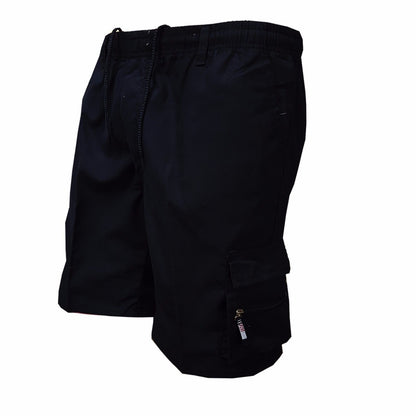 Nuovi pantaloncini cargo da combattimento con elastico in vita, pantaloni casual estivi | 316 