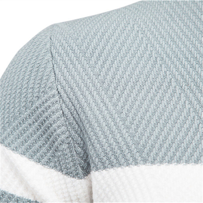 Pull à col rond et manches longues pour homme, coupe ajustée, style décontracté, tendance | 207 