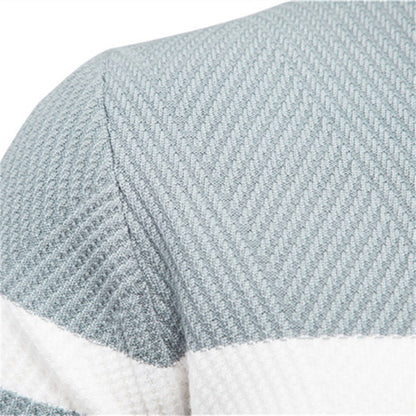 Pull à col rond et manches longues pour homme, coupe ajustée, style décontracté, tendance | 207 
