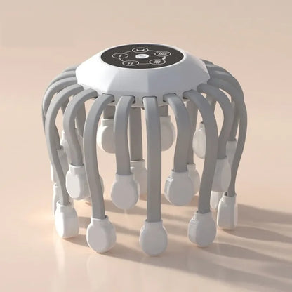 Appareil de massage intelligent pour le cuir chevelu et la tête, appareil de relaxation pour tout le corps, soulage la fatigue, appareil de massage électrique pour le cuir chevelu Octopus | MZ-HM156 