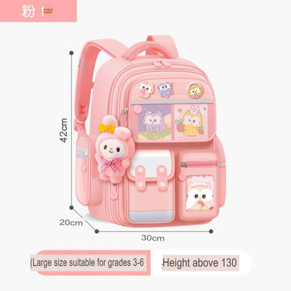 Kulomi Kids’ School Backpack – Lightweight, Ergonomic & Spine-Support Design for Children | 1-602