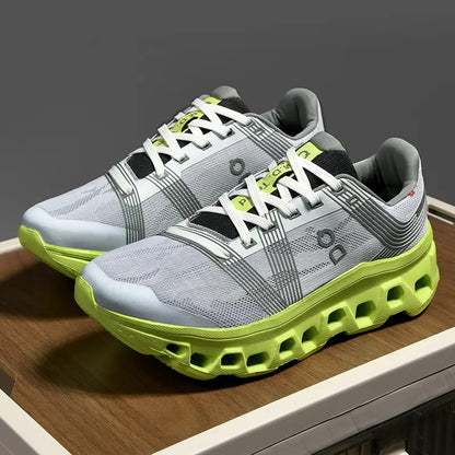 Baskets à lacets haute technologie pour hommes, chaussures de sport respirantes à semelle absorbant les chocs, chaussures de course de haute qualité | 9916 