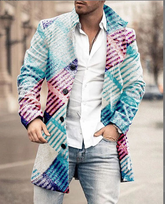 Cappotto invernale in lana da uomo di alta qualità, bellissimo nuovo design | K5 