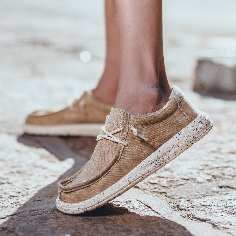 Men's Casual Canvas Shoes – DUDE Style, Slip-Resistant Sneakers for Everyday Wear | 8802