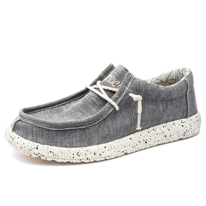 Men's Casual Canvas Shoes – DUDE Style, Slip-Resistant Sneakers for Everyday Wear | 8802