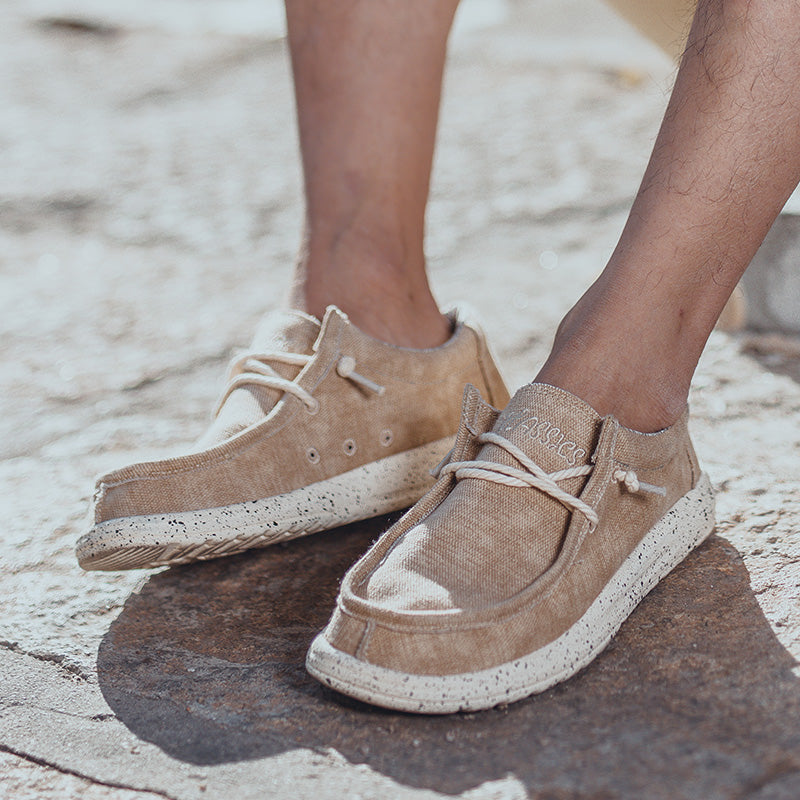 Men's Casual Canvas Shoes – DUDE Style, Slip-Resistant Sneakers for Everyday Wear | 8802
