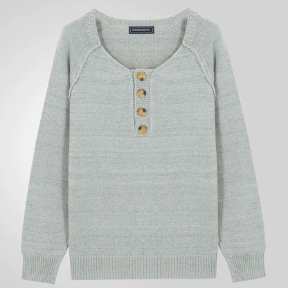 Men’s Solid Color Long-Sleeve Pullover Sweater Thin, Lightweight Base Layer | SY0140