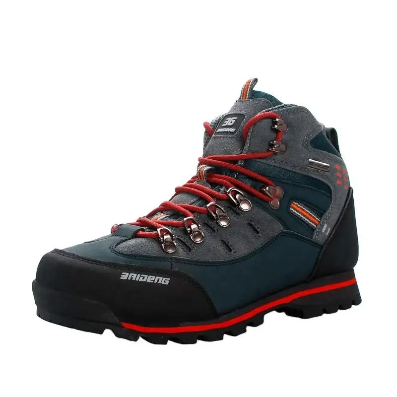 Scarponi da trekking di alta qualità, antiscivolo, traspiranti, con lacci, alti, per arrampicata all'aperto, trekking | 8037