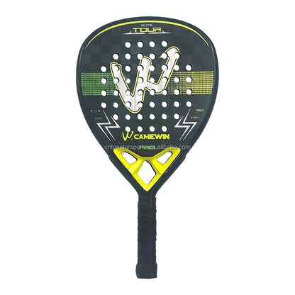 Raquettes de tennis avancées en fibre de carbone de haute qualité en forme de diamant 