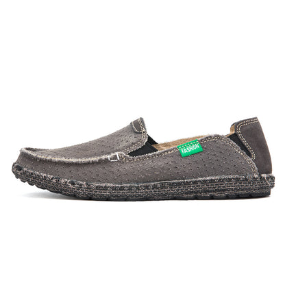 Men’s Plus Size Mesh Sneakers – Lightweight, Slip-On Outdoor Casual Shoes | 8808