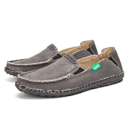 Men’s Plus Size Mesh Sneakers – Lightweight, Slip-On Outdoor Casual Shoes | 8808