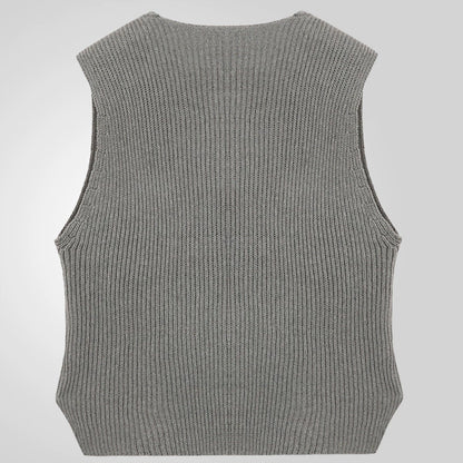Stylish Men’s Woolen Knit Vest Slim Fit Wool Vest Perfect for Fall & Winter | SY0163