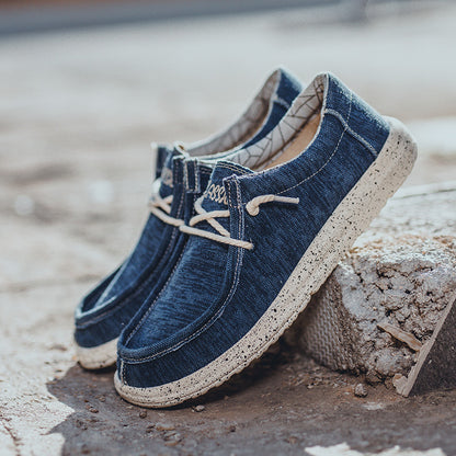 Men's Casual Canvas Shoes – DUDE Style, Slip-Resistant Sneakers for Everyday Wear | 8802