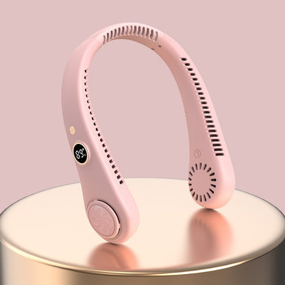 Ventilatore di raffreddamento USB ricaricabile portatile per esterni con display digitale | R8 