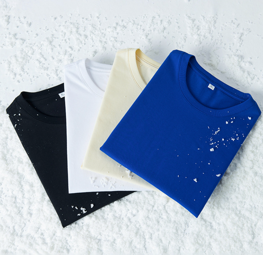 Men’s 230G Cooling Cotton T-Shirt | Summer Lightweight Crew Neck Tee | L05-0027