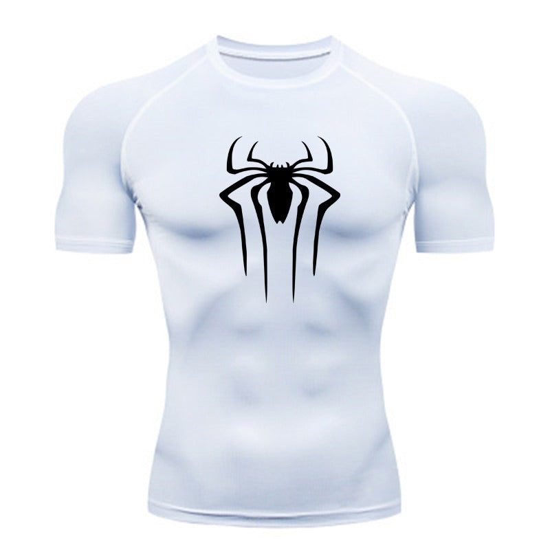 Maglietta sportiva fitness palestra traspirante elastica a maniche corte ad asciugatura rapida | 6013 