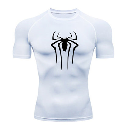 Maglietta sportiva fitness palestra traspirante elastica a maniche corte ad asciugatura rapida | 6013 