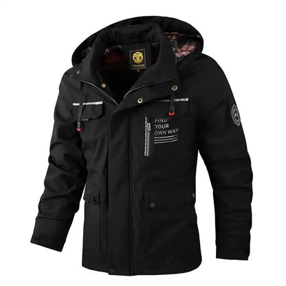 Giacca invernale con cappuccio, casual, calda, con cappuccio, spessa, antivento | 8889 