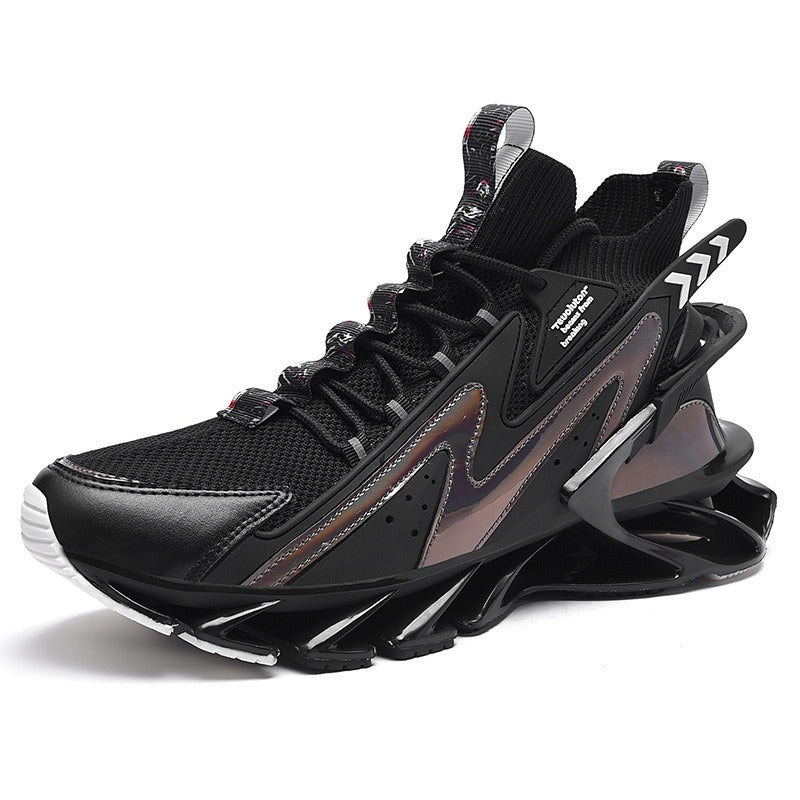 Men's Lightweight Running Sneakers Fashion Casual Flying Woven Trainers Blade Sports Shoes | 1236