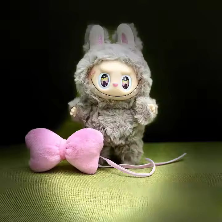 Labubu-Winnie Blind Box – Mystery Pink Bow Collectible Doll | Labubu-Winnie