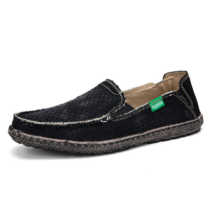 Men’s Plus Size Mesh Sneakers – Lightweight, Slip-On Outdoor Casual Shoes | 8808
