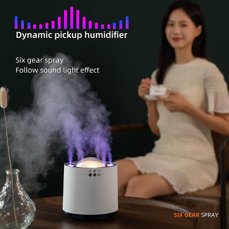 Newest Essential Oil Diffuser Humidifier Home Disco Ball Aromatherapy Diffuser with Cool Mist & LED Lights | 262