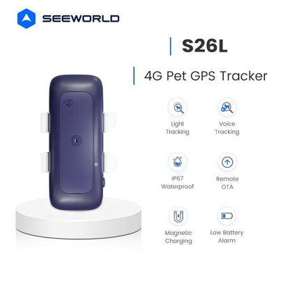 Localizzatore per animali domestici wireless di alta qualità, collare per animali domestici, localizzatore GPS Mini per animali domestici | S26L 