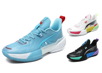 Men's Mesh Basketball Shoes Cushioning Wear-Resistant Professional Sports Sneakers | 8309